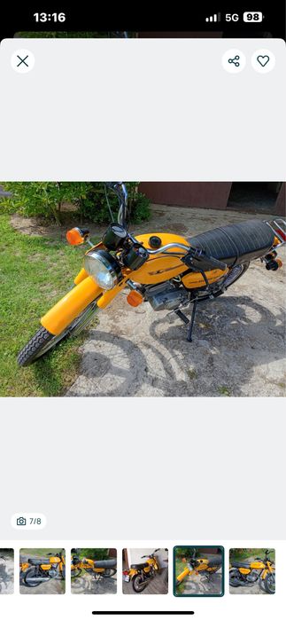 Mińsk 400 poj 125 zarejestrowany z badaniami