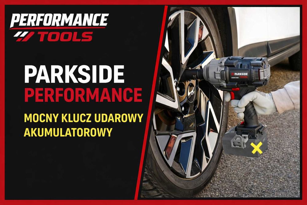 Parkside Performance klucz udarowy 20V nowy 5 lat gwarancji