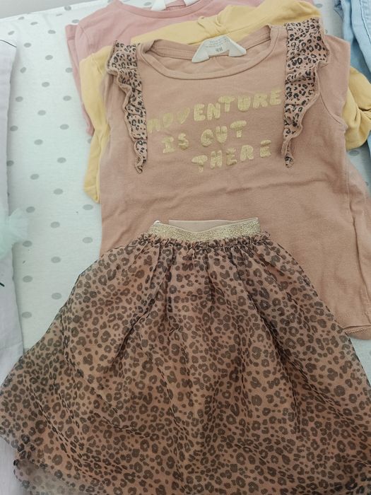 Ciuszki 104,98, jesień komplet dużo szt h&m Re Hilfiger kamizelka 2
