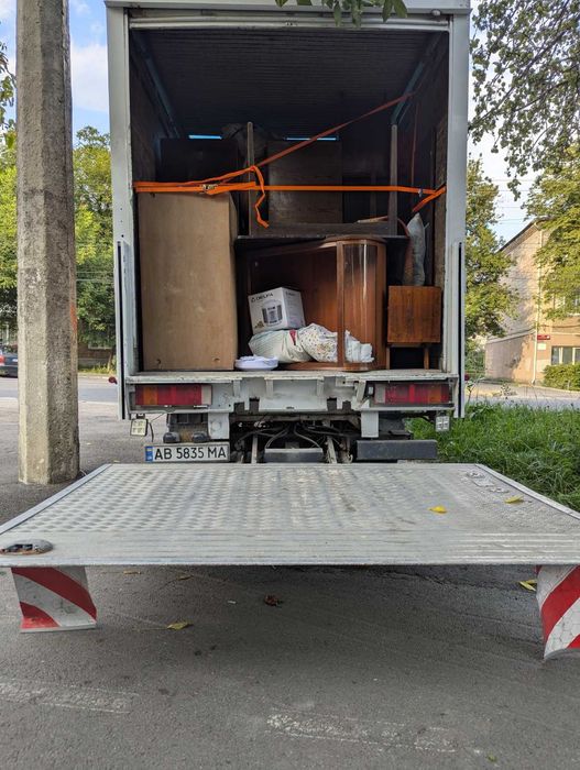 Вантажні перевезення/доставка/вантажне таксі/бус/3т/гідроборт/рокла