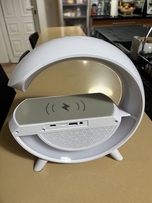 Coluna / Carregador / Relógio Bluetooth