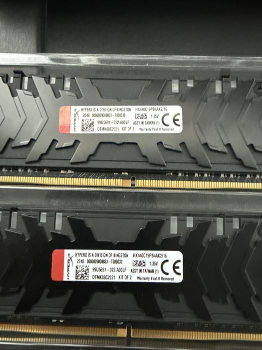 DDR4 Kingston Predator RGB HyperX 16GB (2х8GB) 4000Mhz