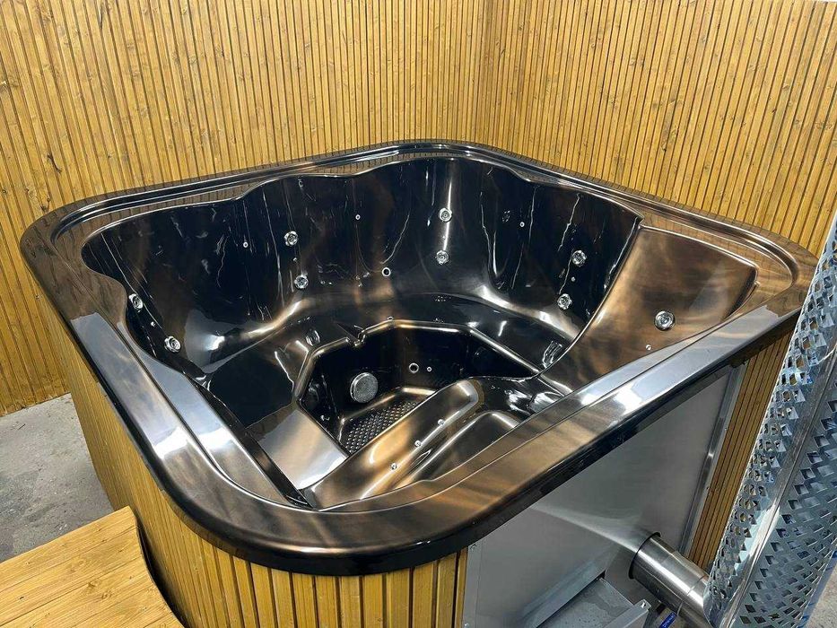 DUŻA balia ogrodowa klasy premium jacuzzi fińska bania wanna SLOW SPA