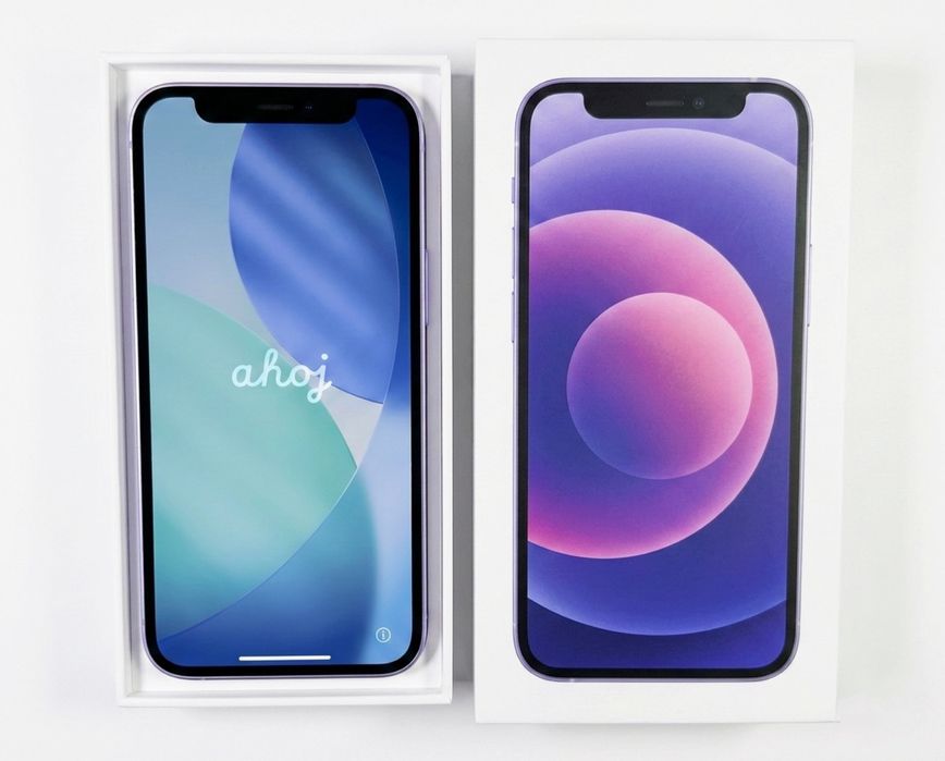 iPhone 12 mini Lilás 64GB-Bateria NOVA (100%) + Capa e 2 Películas