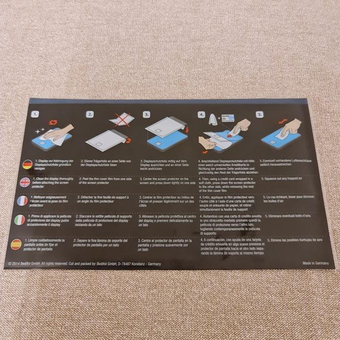 Screen Protector Film for Game Boy Advance SP (3 units) – New64283971236225121