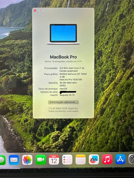 Macbook Pro 15 2014 DG