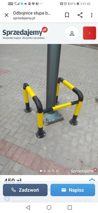 Słupy uliczne oświetleniowe