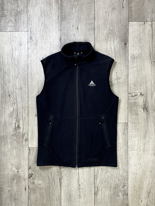 Vaude wind proof жилетка XL размер флисовая черная