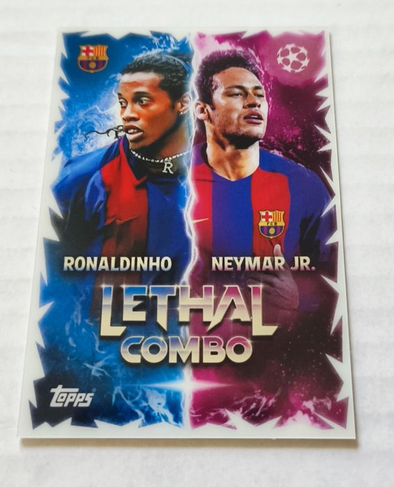 Topps Match Attax 25/26 Lethal Combo Neymar & Ronaldinho LC-RN
