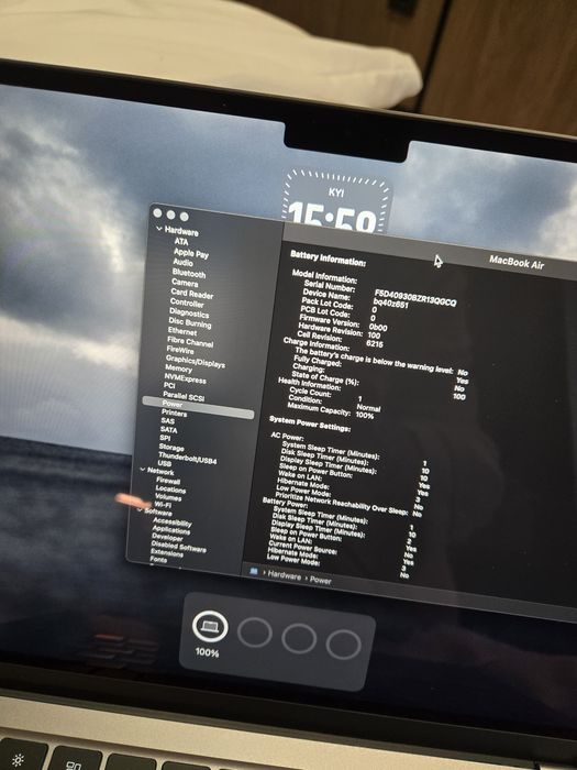 MacBook Air 13' M3 24/512