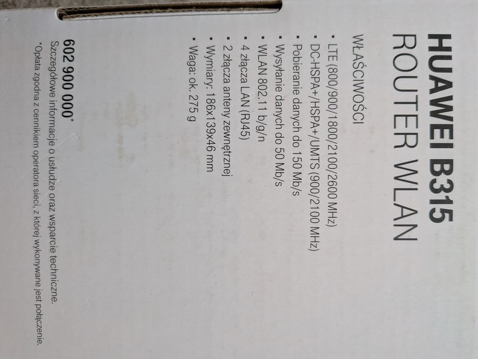 Router LTE Huawei B315s-22