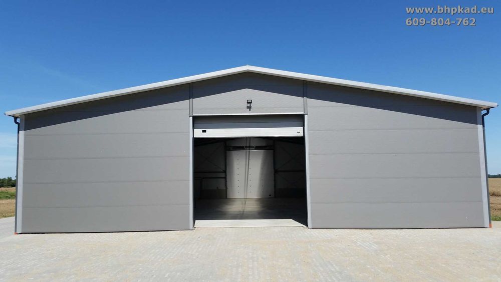 Konstrukcja stalowa. 20x25x5 m. BHP KAD. Producent. Hala. Magazyn.