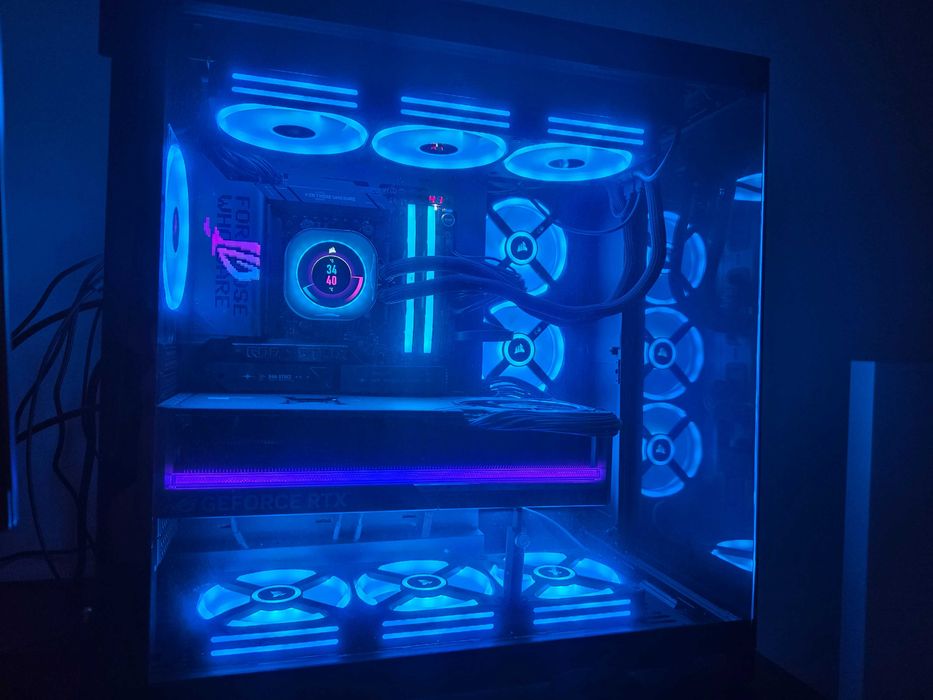 Setup gaming rtx5080, amd 9800x3d