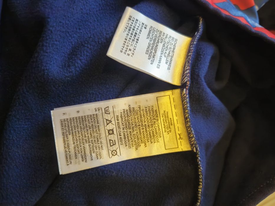 Bayern munchen Champions league Pre match warm-up fleece 21/22