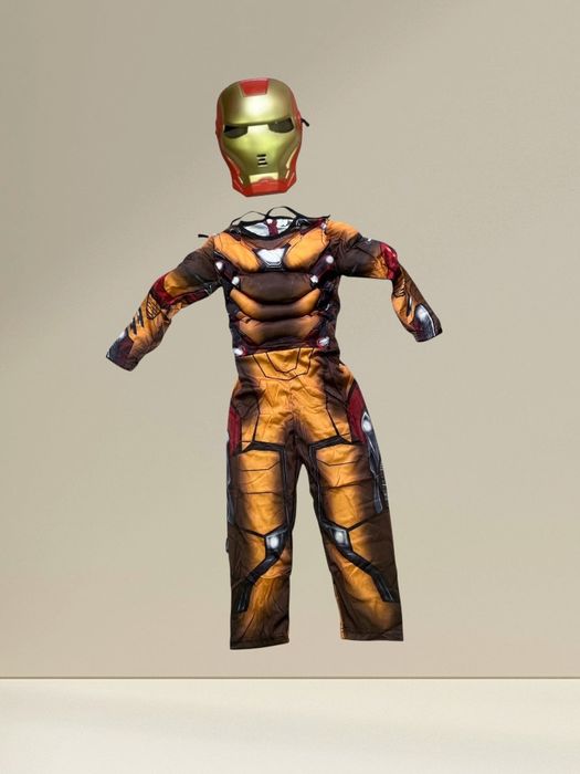 Strój Superbohatera z Maską – Kostium Dziecięcy 122 cm