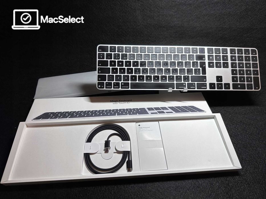 Apple Magic Keyboard Touch ID Numeryczna UK QWERTY USB-C Oryginał - A3119