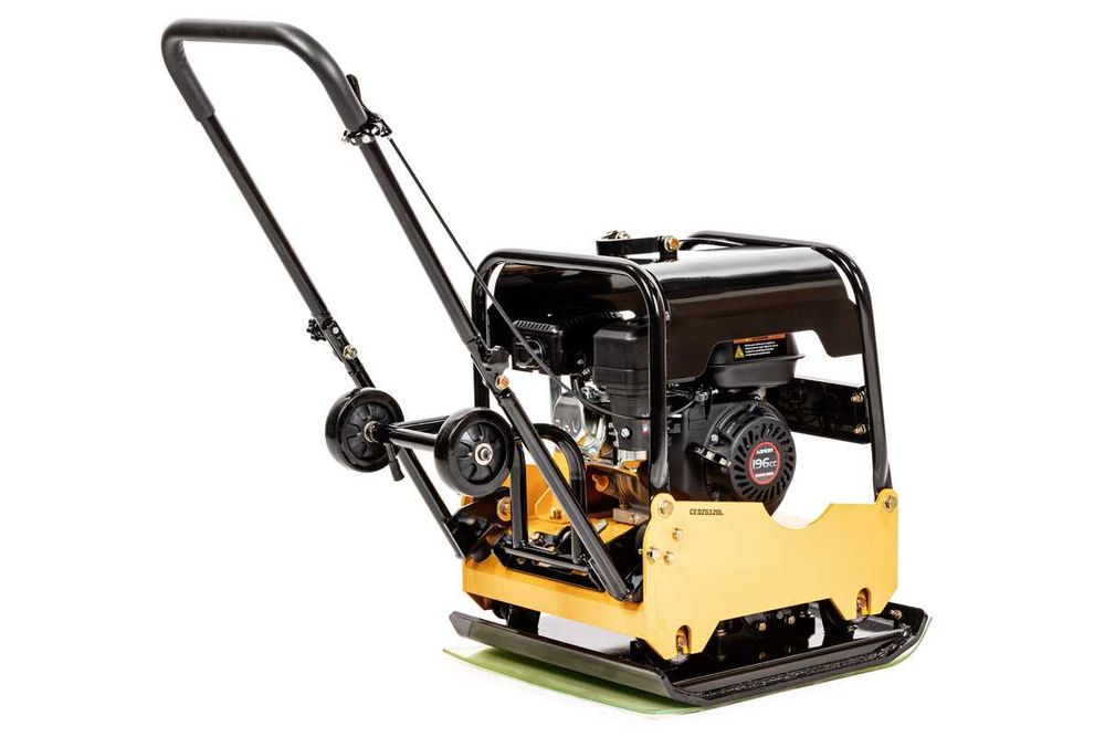 Zagęszczarka gruntu jednokierunkowa 120 kg. Silnik Loncin G200. Guma