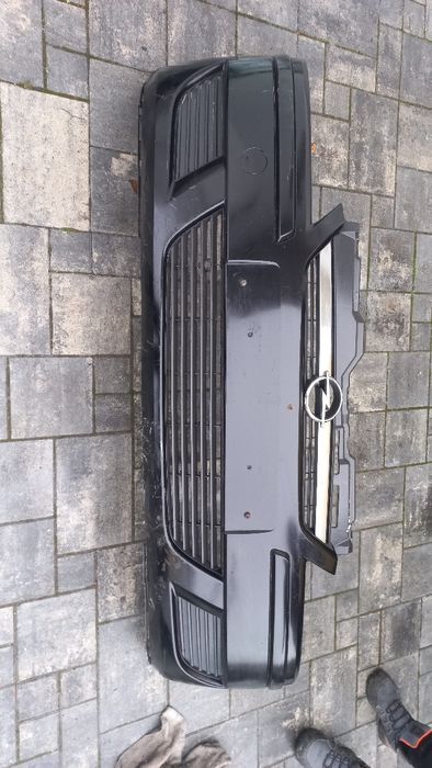 Opel Corsa c combo lift zderzak przód przedni czarny z20r