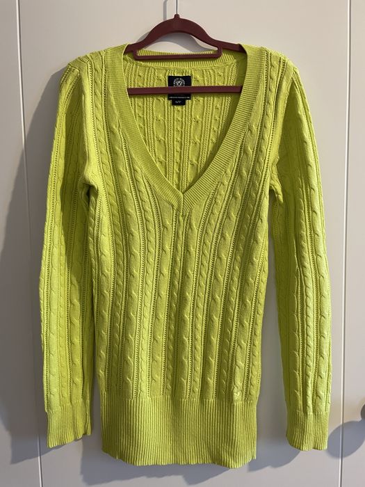 Sweterek bawełniany American Eagle S
