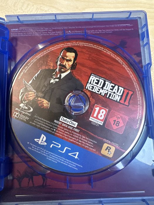 Red Dead redemption 2 ps4