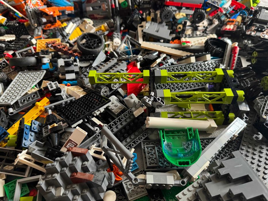 LEGO klocki ORYGINALNE mieszanka TECHNIC, CITY 6kg