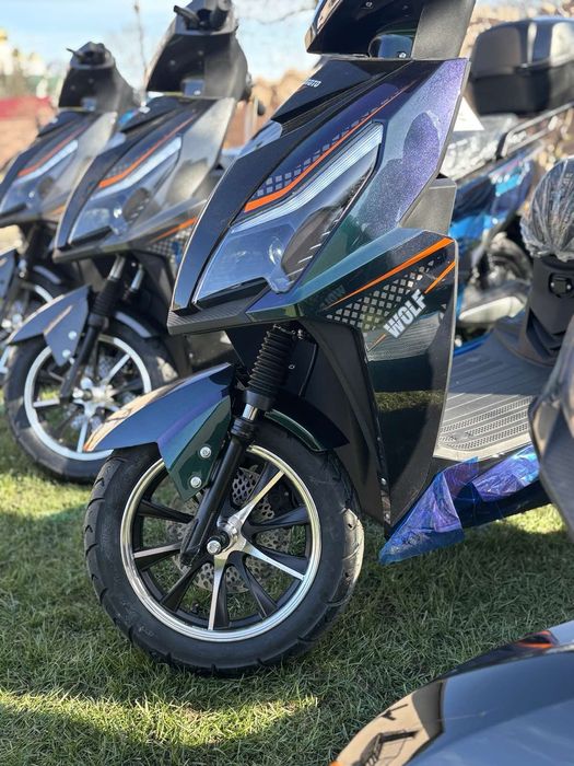Електроскутер SokMoto WOLF (LITHIUM) НОВИНКА 2025 року 2999Вт 72V-45Ah