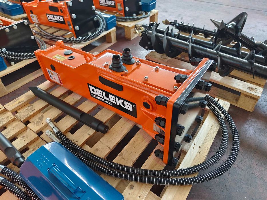 Martelo Silencioso p/Escavadora 2.5-5T-HAMMER-530 -ENVIO +IVA INCLUÍDO