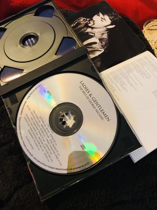 Box CD’s Duplos George Michael The Best Of Ladies And Gentlemen
