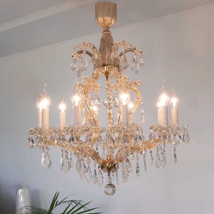 Żyrandol kryształowy Maria Teresa 10 ramion n983