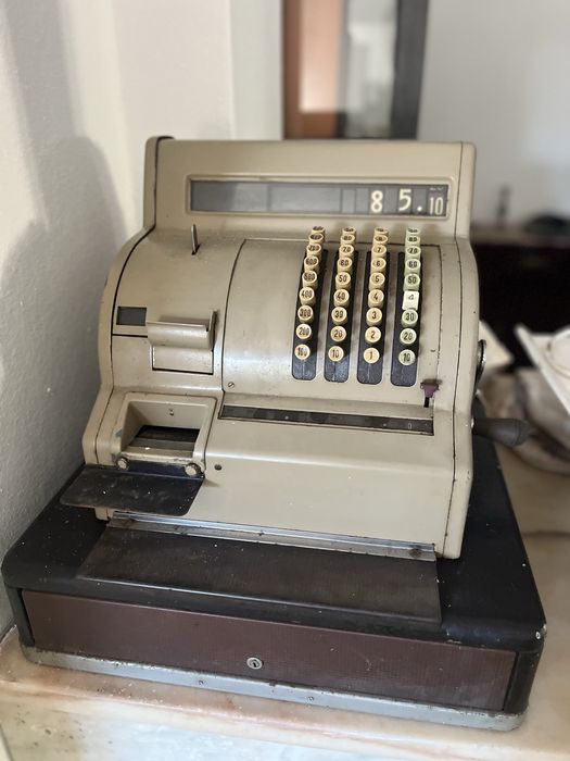 Caixa registradora antiga