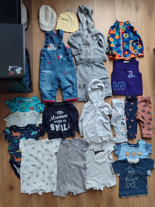 Пакет дитячих речей на 6-9 міс