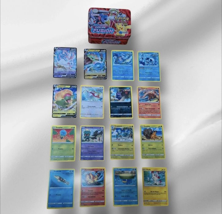 Cartas Pokemon com Caixa