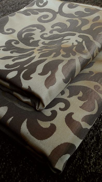 Zasłony eleganckie półpołysk półmat we wzorze