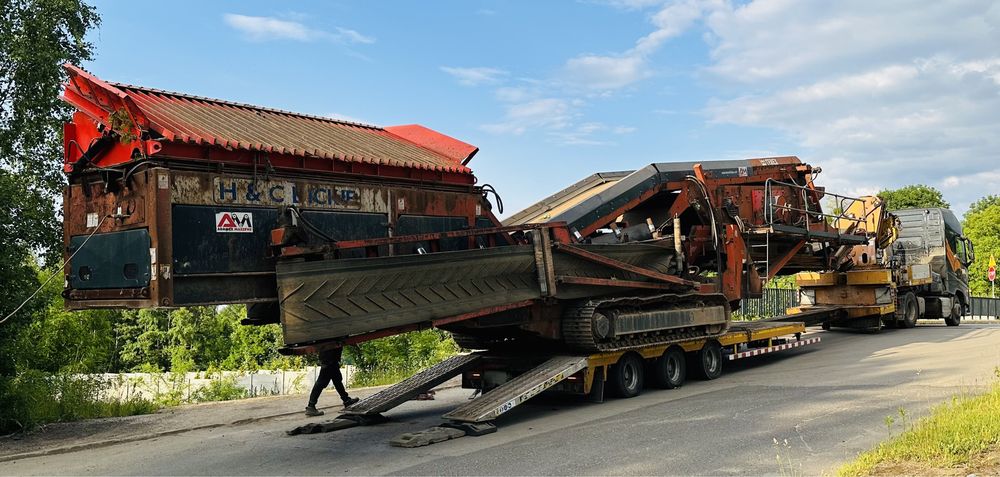 Transport niskopodwoziowy, tiefbett, hds, gabaryt, domek holenderski,