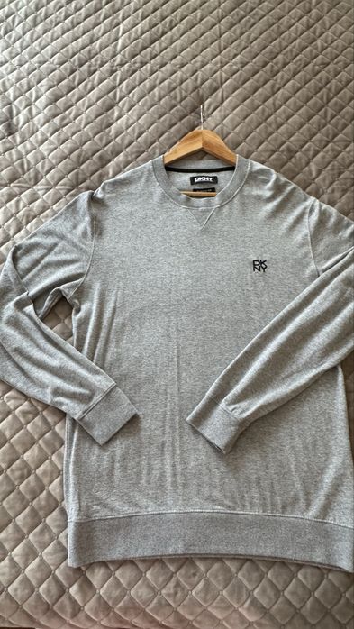 Оригінальний світшот DKNY, розмір XL, сірий