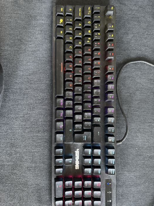 Teclado mecanico 4Gamer RGB custo