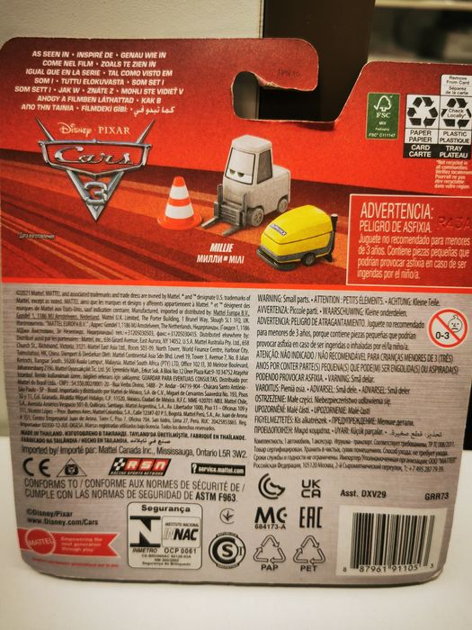 Millie Cars 1/55