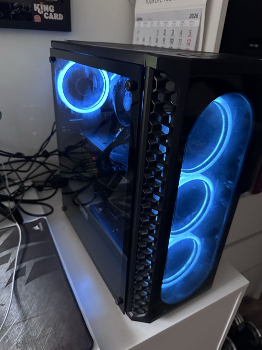 Komputer gamingowy rgb nvidia gtx 1660 ryzen 5 3600 16gb ram 3200mhz