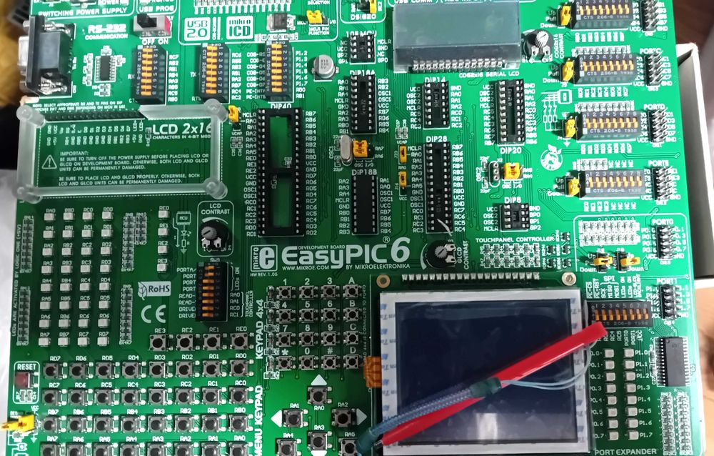 EasyPIC 6 Development Board - MikroElektronika64552563375746121