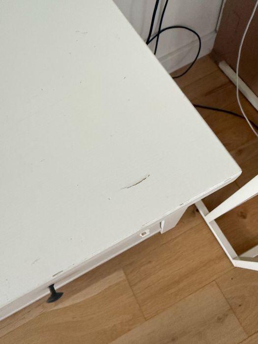 Szafka pod RTV TV Biała bejca ikea hemnes drewniana