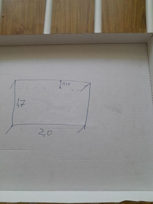 Продам кровать металлическую 1.6×2 м