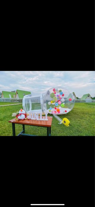 Bubble house - dmuchana bańka z balonikami. Okazja !!!