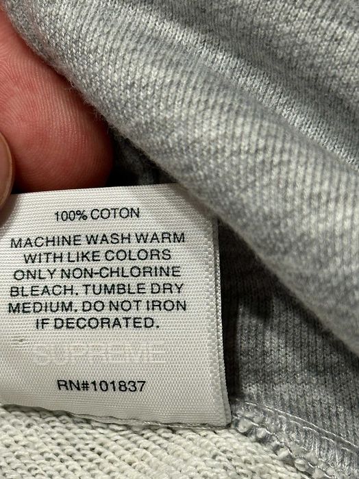 Кофта, худі Supreme FW20 Verify Captcha Logo Оригінал.