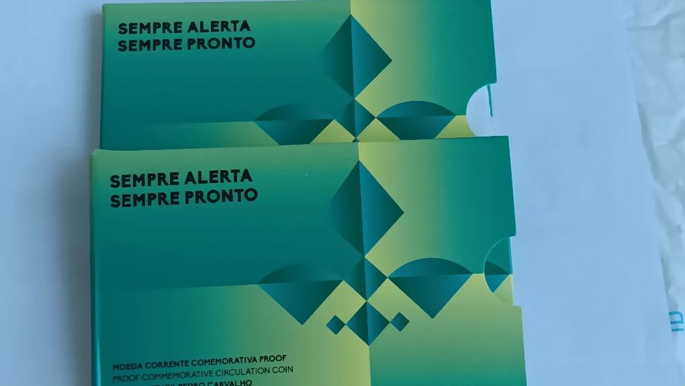 Moeda de 2 euros prof. Camilo Castelo Branco