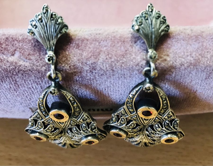 Brincos em Prata e Pedras - Rainha do Minho