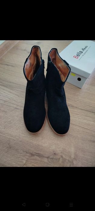 Buty z ukrytym koturnem 41