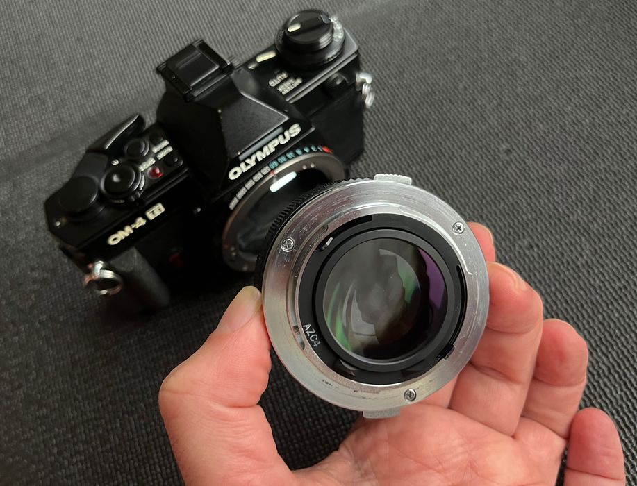 Olympus OM-4 Ti + Zuiko 50mm f/1.4 (latest multicoated version)64739210902659123