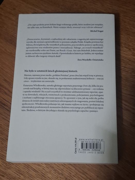 Nowa książka "Na oczach wszystkich"