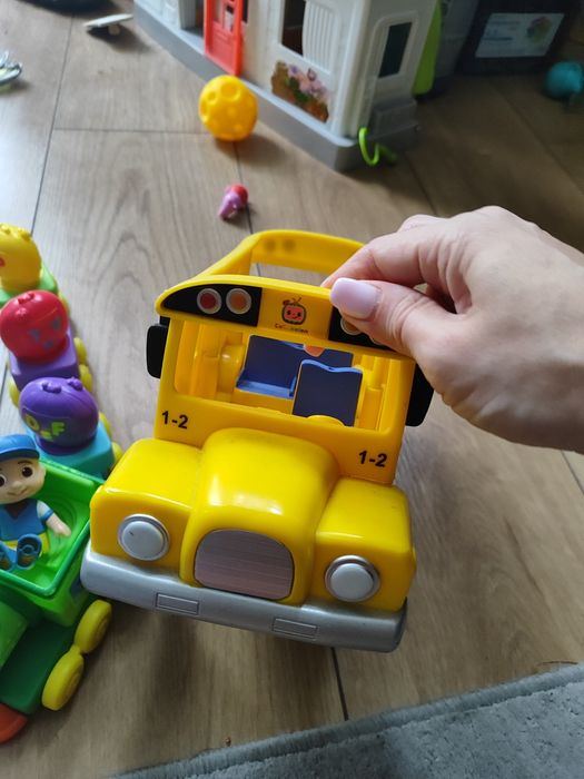 Cocomelon JJ pociąg autobus koła autobusu zabawka