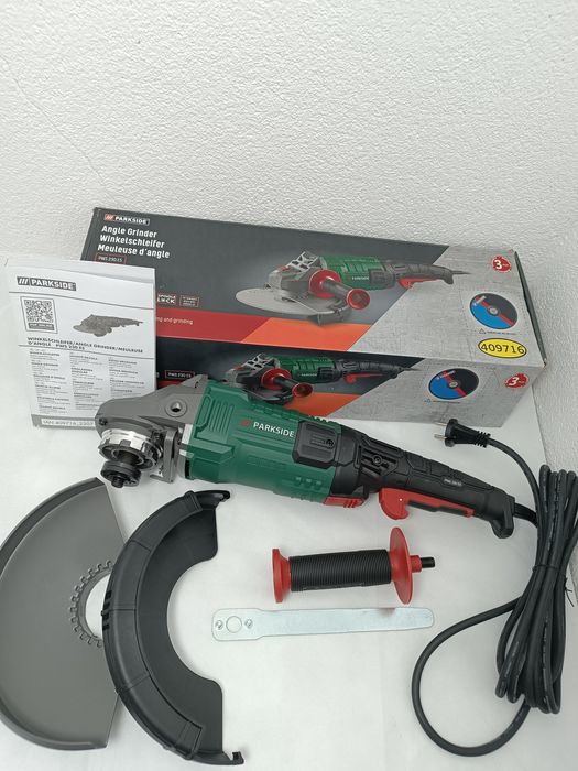 Болгарка PARKSIDE PWS 230 E5 Німеччина. Парксайд шліфмашин кутова, ушм